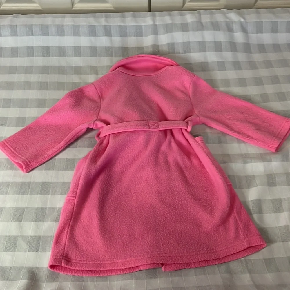 Disney Princess pink fleece robe Size 3T